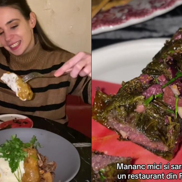 O româncă a dat lovitura: vinde mici și sarmale în inima Parisului, iar turiștii fac coadă să guste din preparatele tradiționale