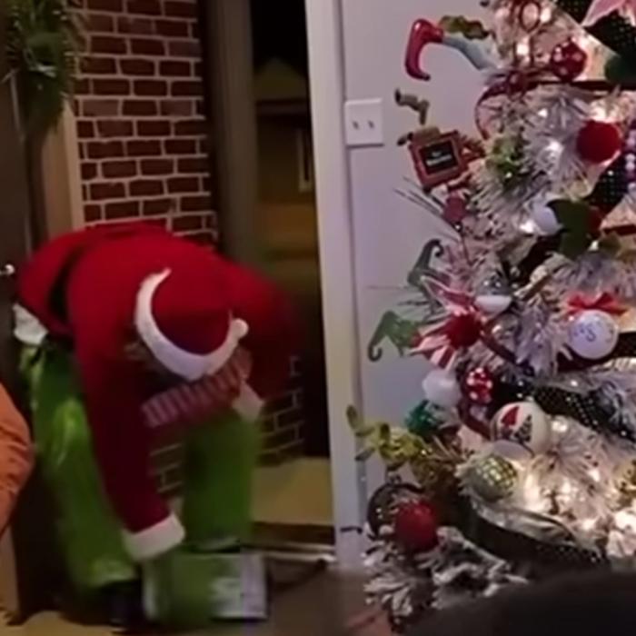 Un hoț este căutat de poliție, după ce a furat cadourile de sub bradul de Crăciun dintr-o casă