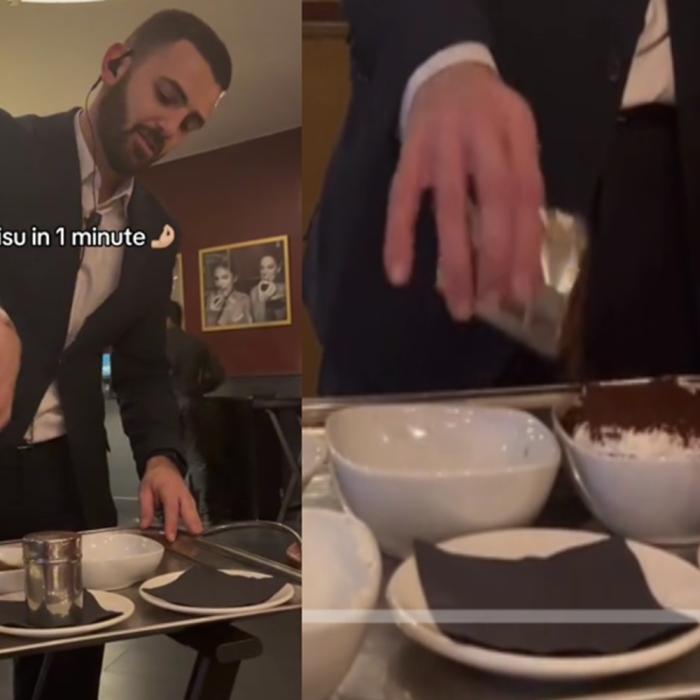 Un bucătar din Milano face furori pe TikTok cu o prăjitură gata doar într-un minut - VIDEO