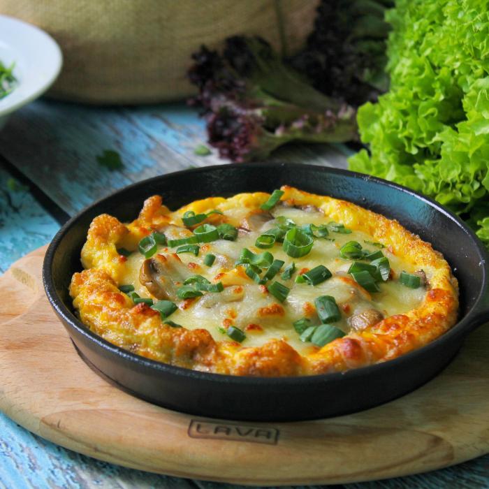 Cel mai hrănitor mic dejun: frittata de cartofi cu ouă și ciuperci 