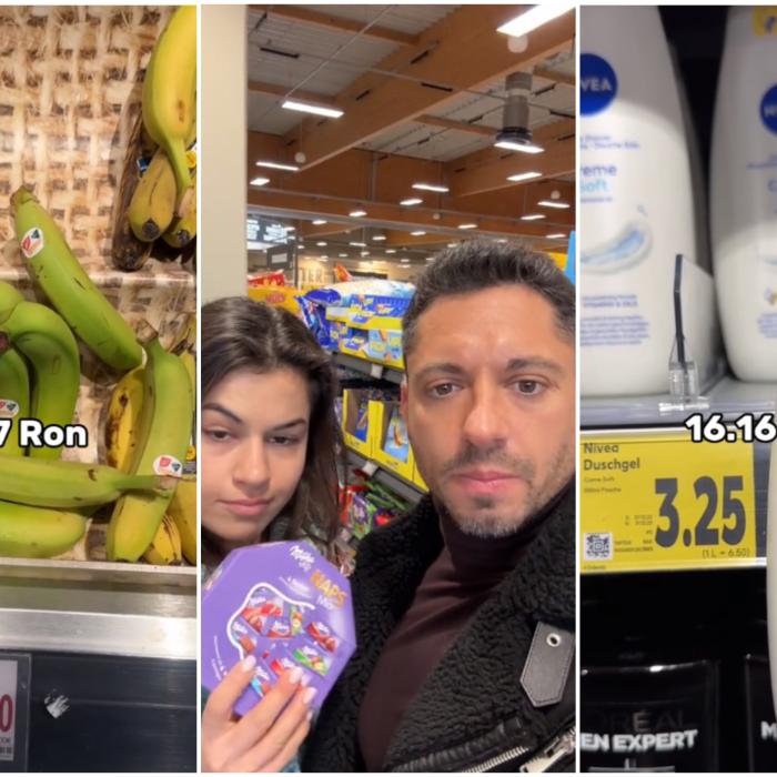 Doi români au filmat prețurile într-un supermarket din Germania: "Mai mici sau mai mari decât la noi?". Clipul face senzație pe Internet - VIDEO