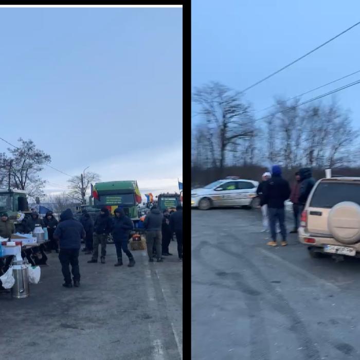 Tensiuni în vămi din cauza protestelor: Cozi pe zeci de kilometri; peste 1.100 de camioane aşteaptă să intre în România prin Siret