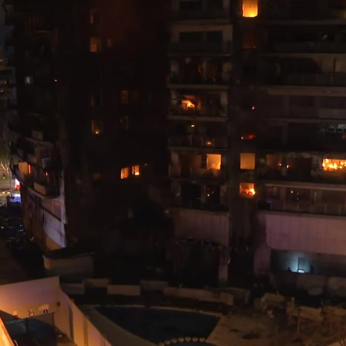 S-a aflat cauza incendiului de la Valencia. Un mic mecanism a dus la incendiul care a făcut scrum tot blocul