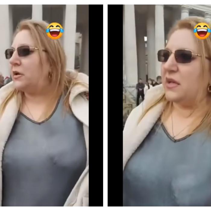 Șoșoacă a tăcut mâlc în Italia, după ce carabinierii i-au zis să nu mai filmeze. S-a conformat imediat și nu a mai făcut scandal 