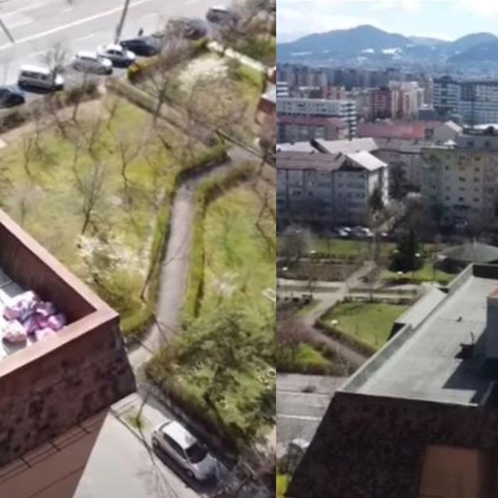 România, țara tuturor posibilităților. Un român și-a construit casă pe un bloc din Brașov
