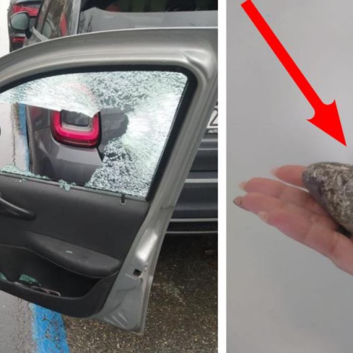 Un individ care teroriza șoferii Torino aruncând cu pietre în mașini a fost arestat. O fată a ajuns la spital / FOTO 