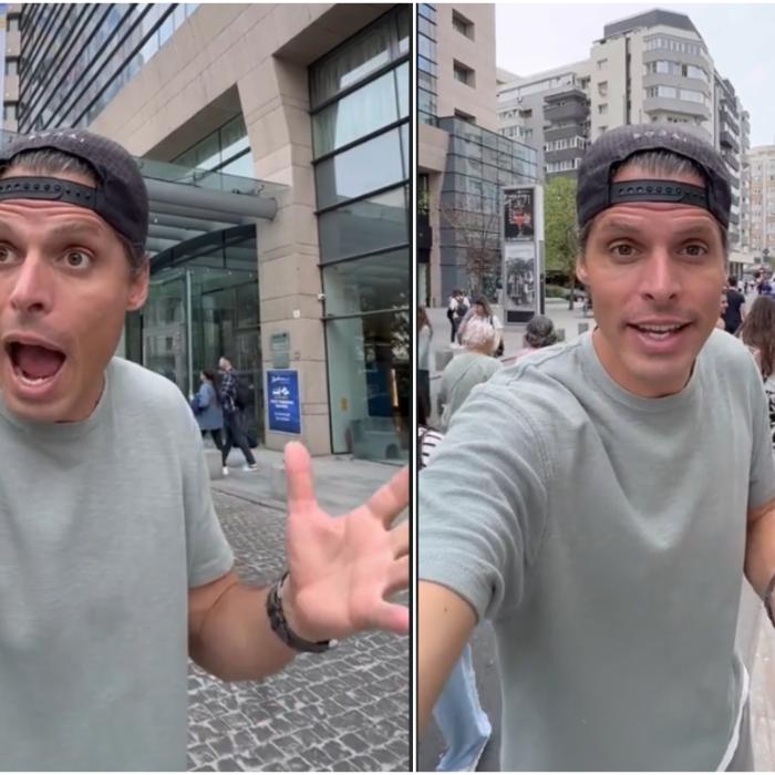 Turist olandez, complet uimit că au dispărut mașinile și oamenii se plimbă nestingheriţi pe Calea Victoriei din București - VIDEO