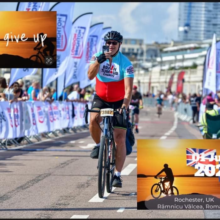 Gest impresionant din partea unui român: Va merge pe bicicletă din Marea Britanie până în România într-o călătorie caritabilă