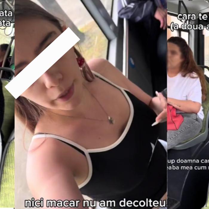 Scandal într-un autobuz din București: Adolescentă amenințată cu bătaia de o femeie pentru că este „prea dezbrăcată”
