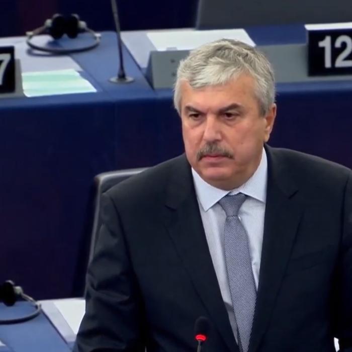 Dan Nica, candidat PSD pentru PE, și Ionuț Pucheanu, candidat PSD la Primăria Galați, la DC Votez