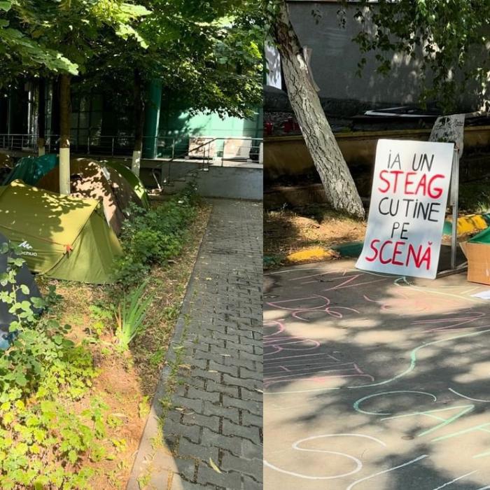 Mesajul studenților care protestează pașnic pro Palestina pentru absolvenții de la psihologie: „În Gaza nu mai există Universități”