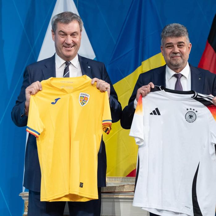 Ciolacu îi invită pe nemți să descopere atracțiile României. ”Nu avem doar fotbal de calitate, ci şi obiective turistice spectaculoase!”