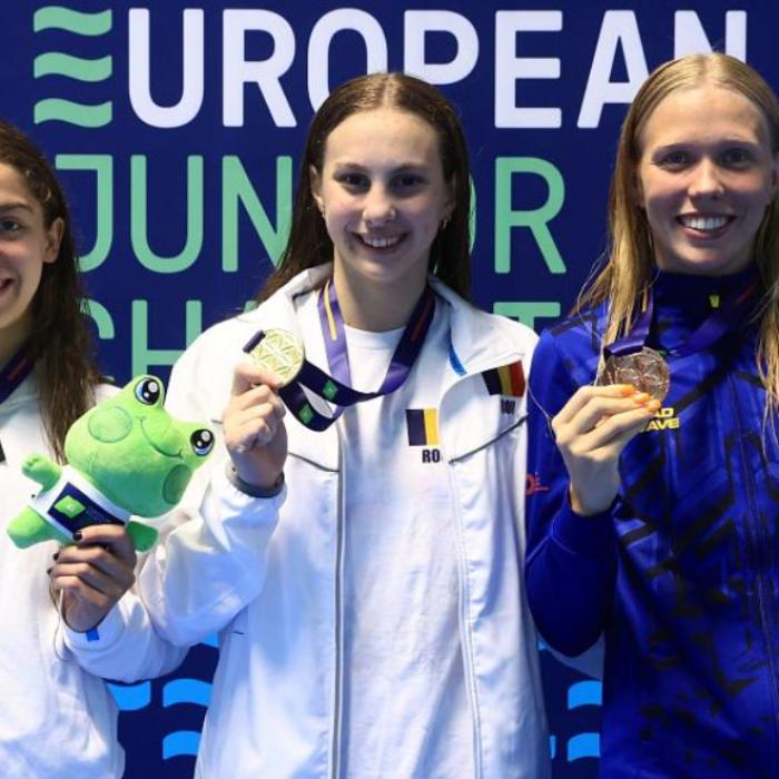 O româncă a câștigat medalia de aur la Campionatele Europene de juniori de la Vilnius
