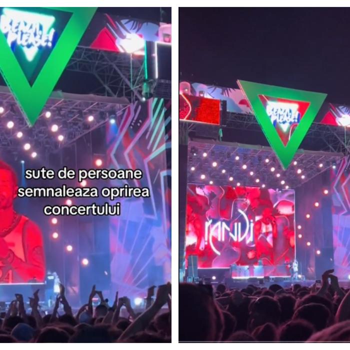 Moment controversat la festivalul "Beach, Please". Randi a plecat de pe scenă, după ce fanii i-au spus să se oprească. Video