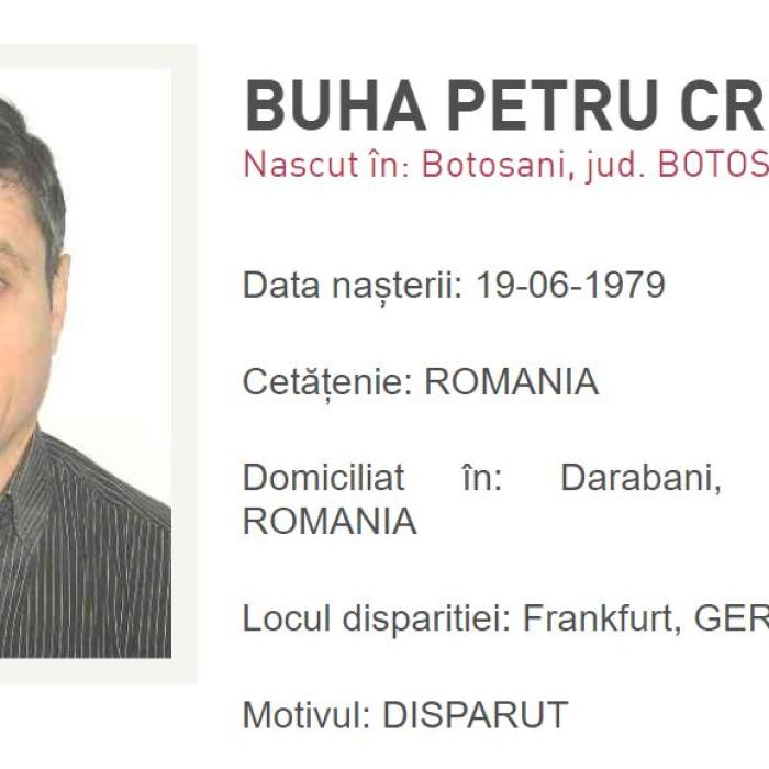 Român plecat la muncă în Germania, dispărut fără urme. Petru nu și-a mai contactat familia de o lună de zile