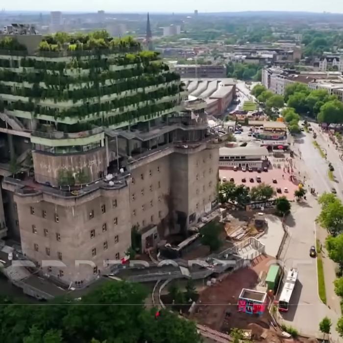 Un buncăr din Hamburg a fost transformat în hotel de cinci stele și complex de agrement modern