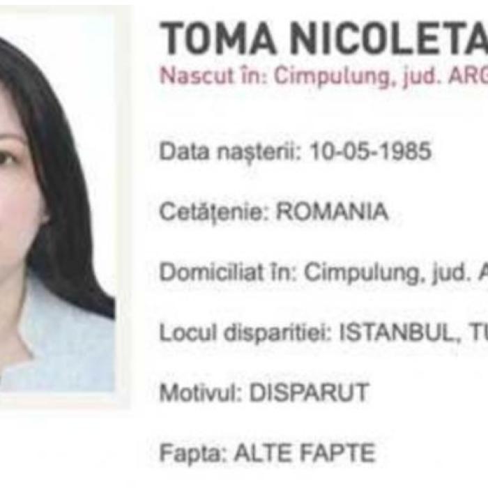 Româncă dispărută în Turcia a fost găsită. Update: Unde se afla Melania 