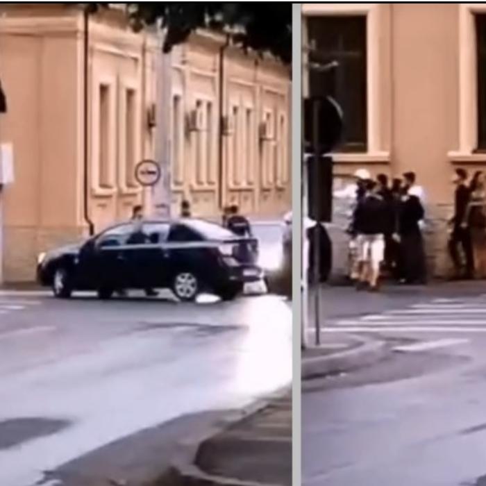 Polițiștii din Turnu Măgurele au fost atacați de rudele unui copil prins la volan fără permis