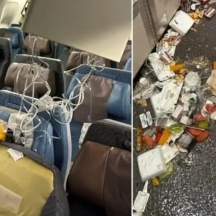 Clipe de groază într-un avion cu destinația Roma. Un pasager a făcut infarct, după zeci de minute de turbulențe severe