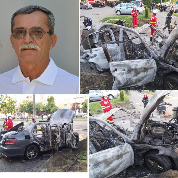 Arad: Suspecții atacului cu bombă, care a omorât un om de afaceri, au fost prinși de poliție. Fiica lui Ioan Crișan este pe listă!