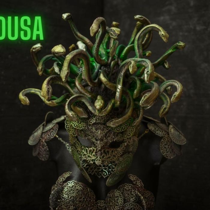 Cine era Medusa, ființa cu privire ucigătoare și șerpi în loc de păr?