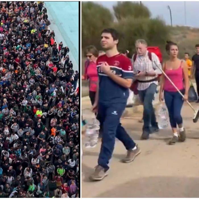 Mii de spanioli s-au înarmat cu mături și găleți și merg să-i ajute pe cei afectați de inundații: "Nu avem bani, dar avem mâini" - VIDEO