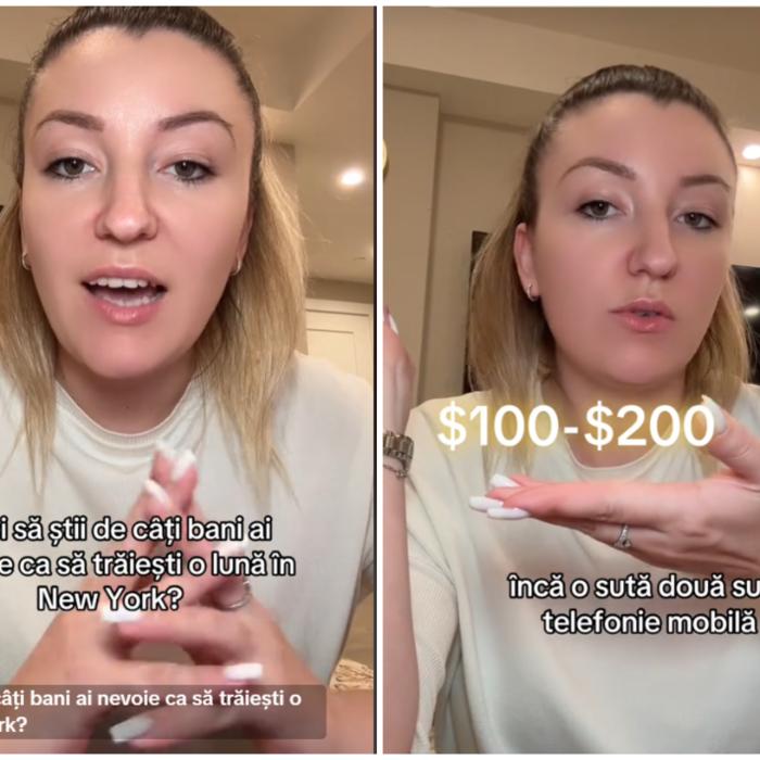 Cât de scump e să trăiești în New York. O româncă a făcut calculul și a ajuns la o sumă amețitoare - VIDEO