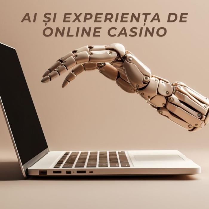 Rolul AI în îmbunătățirea experienței utilizatorilor de online casino