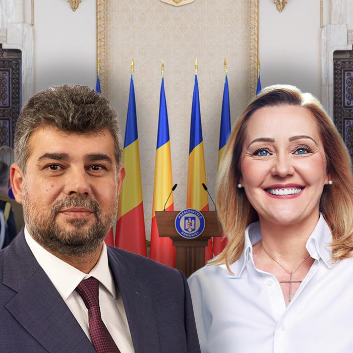 Marcel Ciolacu s-a întâlnit cu Elena Lasconi: „Am discutat despre o majoritate parlamentară pro-europeană”