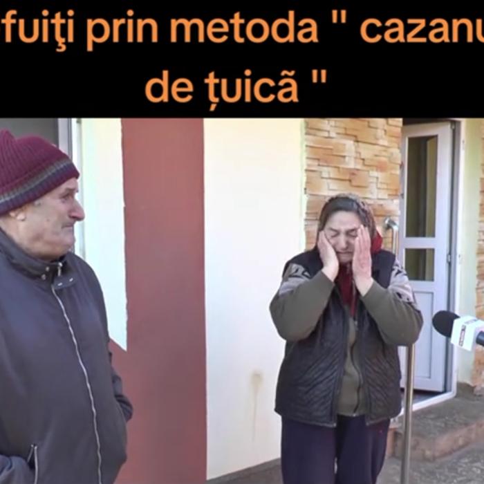 Bătrâni jefuiți prin metoda cazanului de țuică: „Ne-au furat vreo 90 de mii de lei”