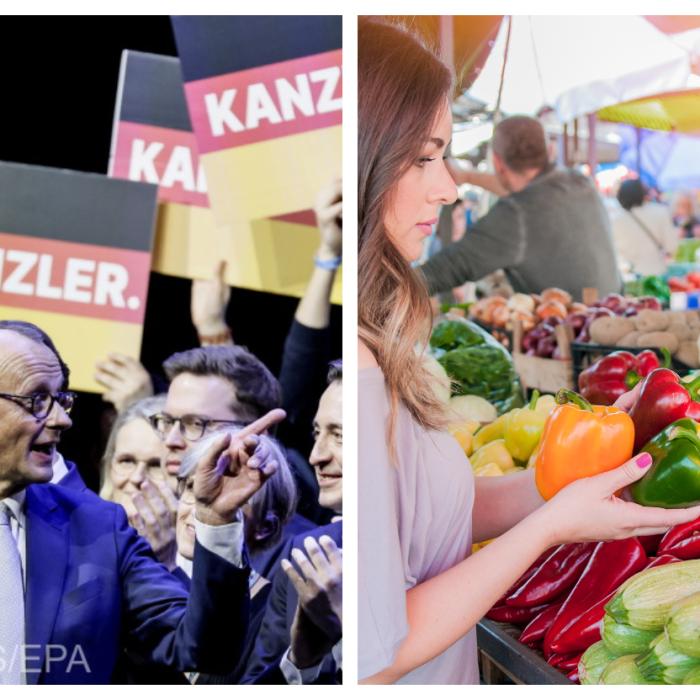 Merz promite ieftinirea tuturor alimentelor în Germania. Cât s-ar economisi la un coș standard