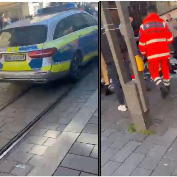 Germania. Bărbatul care a intrat cu mașina în mulțime la Mannheim e german și e bănuit că suferă de o "boală psihică"