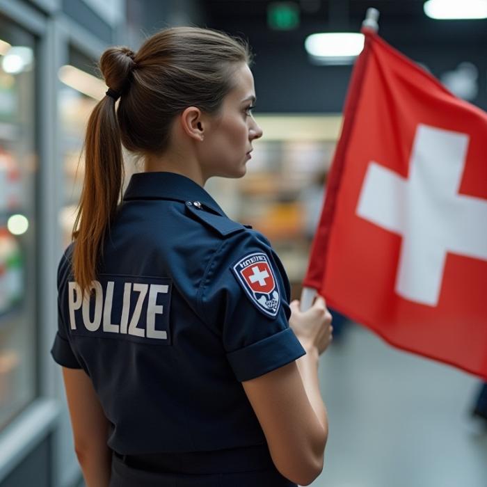 Român din Elveția, prins de poliție cu un costum de baie pe sub haine. Ce ascundea, de fapt 