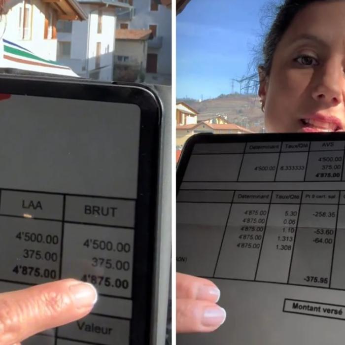 Cât câștigă un brutar în Elveția. O tânăra și-a pus fluturașul de salariu pe internet