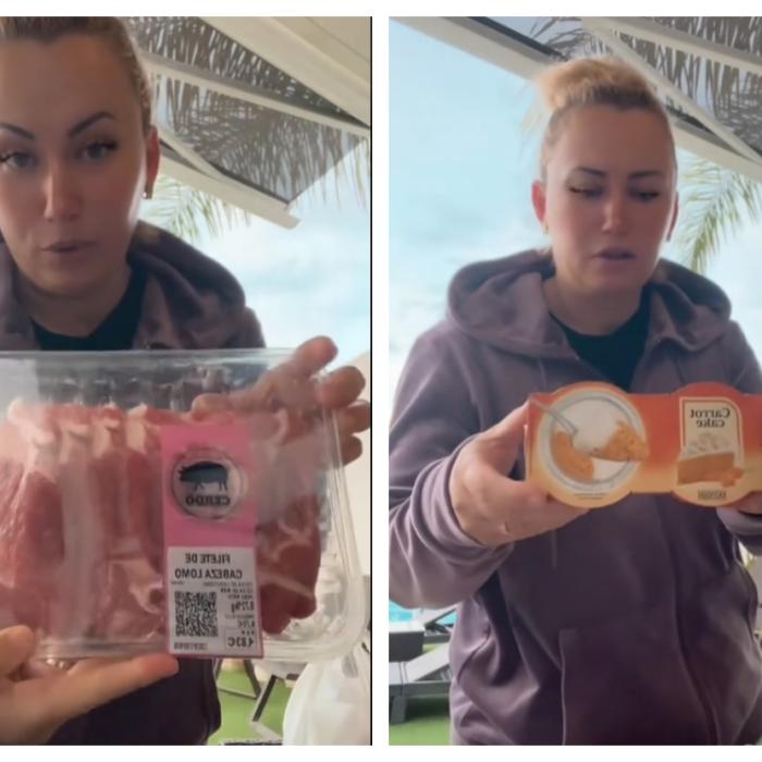O româncă din Spania a arătat ce a cumpărat cu 100 de euro dintr-un supermarket 