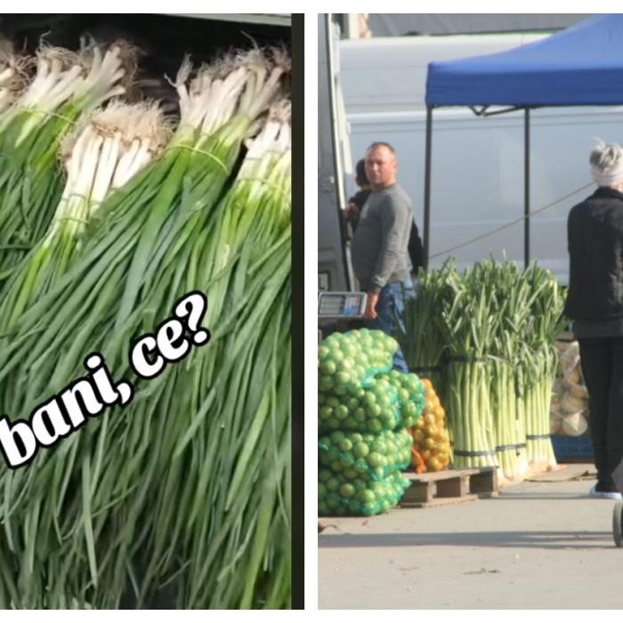 Un agricultor a aruncat toată ceapa verde pentru că românii nu vor să o cumpere: "Cer doar 20 de bani pe legătură"