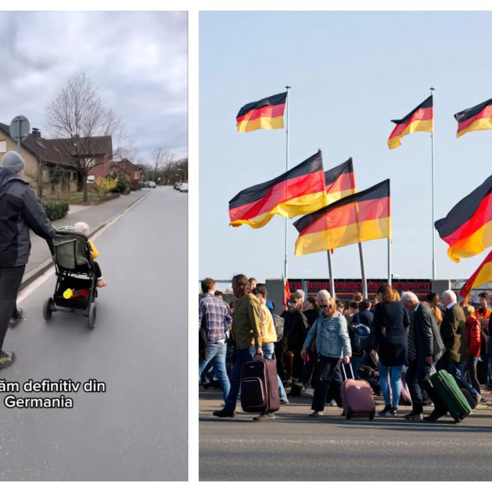 O familie de români pleacă dezamăgită din Germania: "Nu-i vom înțelege niciodată, deși copilul s-a născut aici"