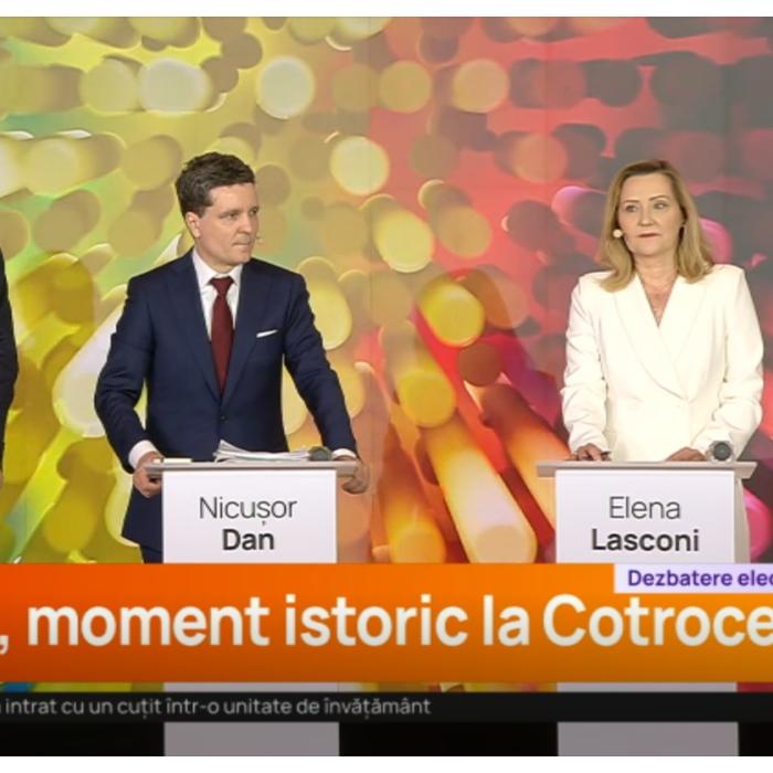 Elena Lasconi, ceartă cu Nicușor Dan: "Uită-te în ochii mei. Când te-ai milogit de PSD erai reformator sau oportunist?"