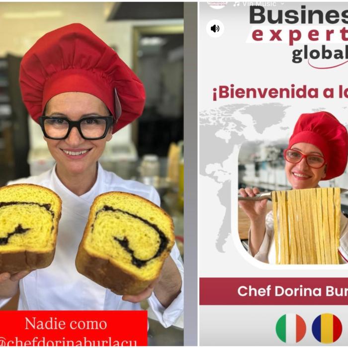 Dorina Burlacu, prima femeie chef din Europa invitată la Universitatea de Gastronomie din Guatemala