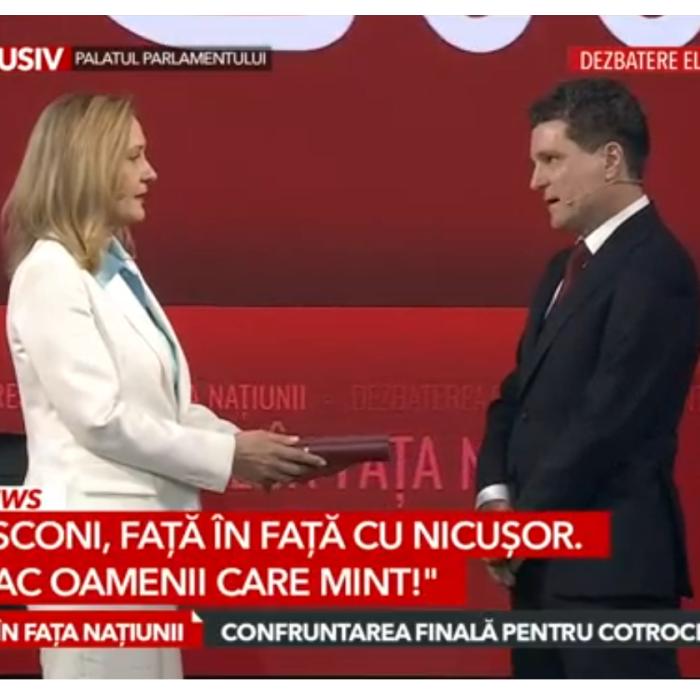 Elena Lasconi a scos Biblia și l-a pus pe Nicușor Dan să jure că nu a mințit. Răspunsul actualului primar general