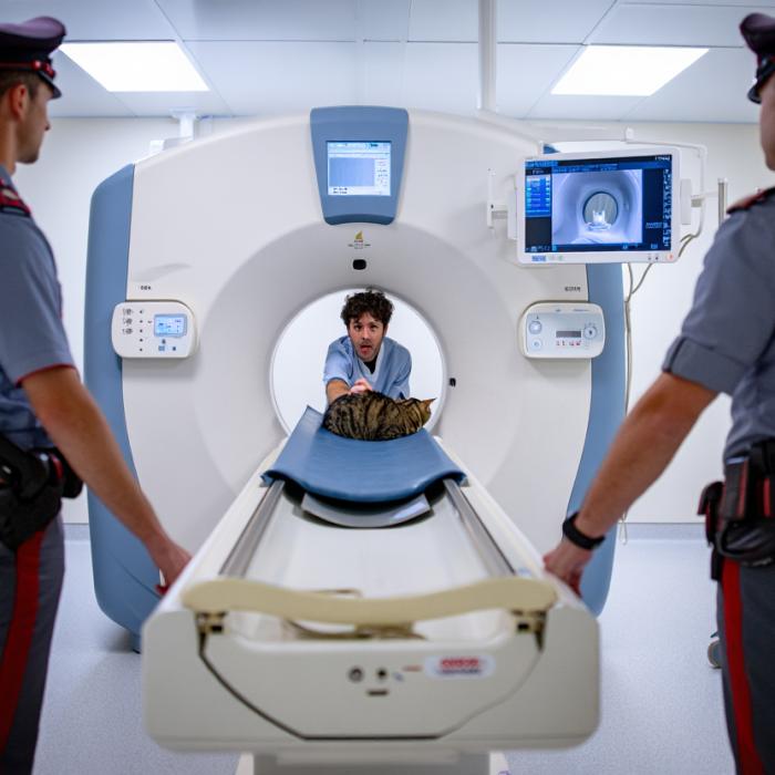 Scandal în Italia, după ce un medic i-a făcut tomografie pisicii sale la un spital de stat. Procurorii au intrat pe fir
