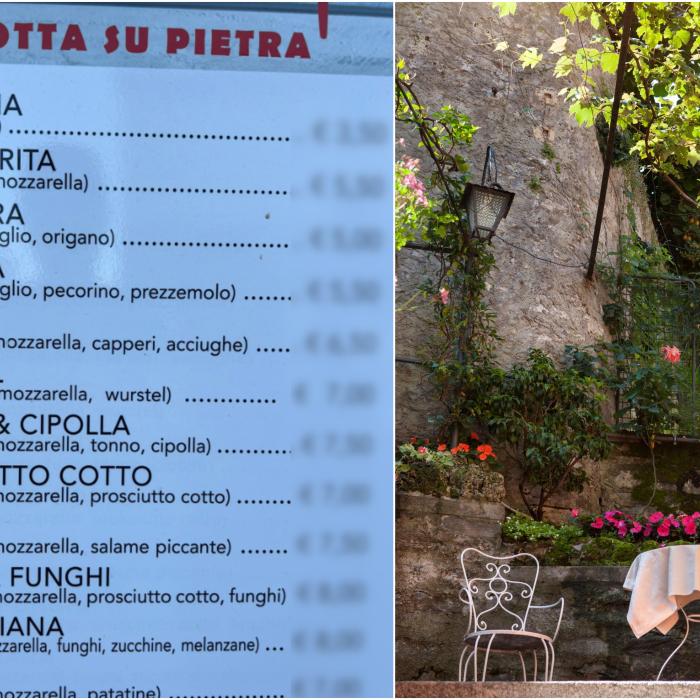 Prețurile din Italia, mai mici decât cele din Romania. Cât costă o pizza într-un oraș turistic - FOTO