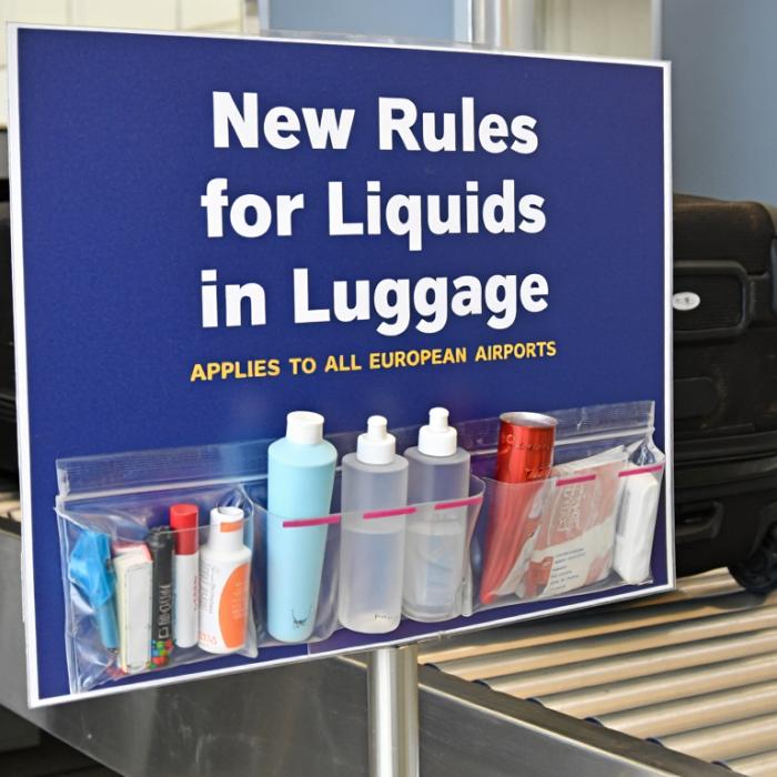 Lichide nelimitate în bagajul de mână în avion. UE pregătește aprobarea oficială a noii reguli care va elimina restricția de 100 ml