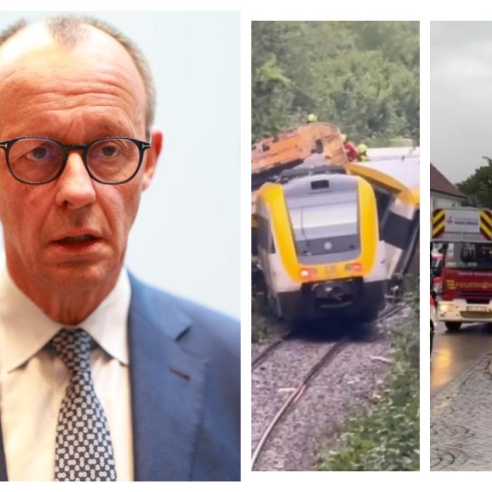 Realitatea TV: 16 români se aflau în trenul deraiat în Germania, cu mai mulți morți și zeci de victime. Cancelarul Merz, primul mesaj