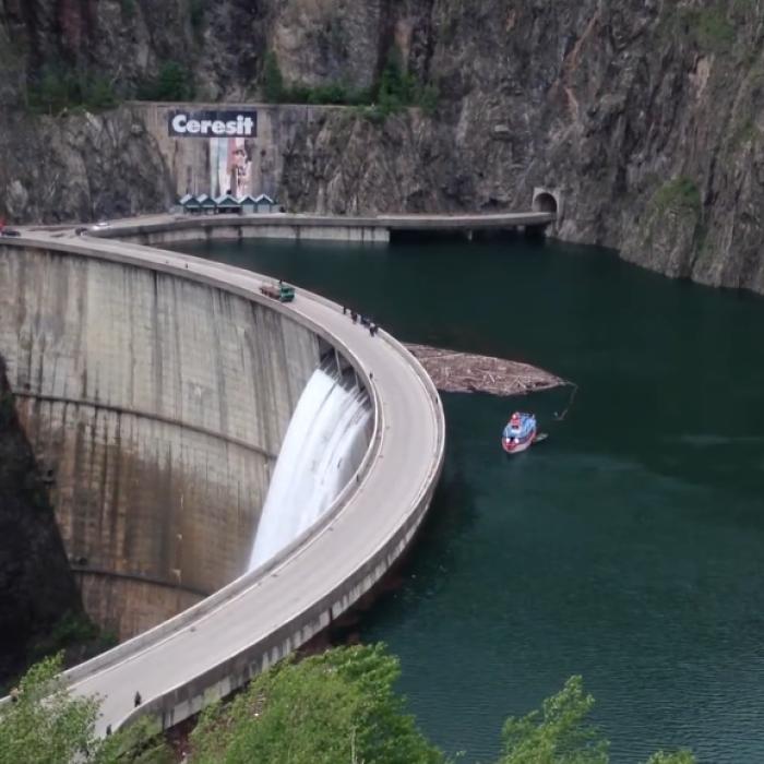 Lacul Vidraru va fi golit complet, pentru prima dată în istorie. Hidroelectrica retehnologizează centrala