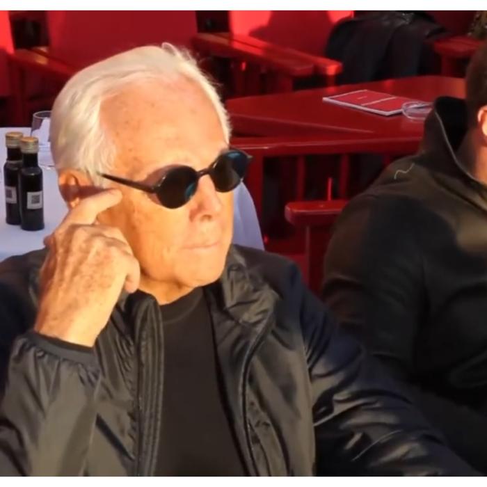 Giorgio Armani a scris în testament cui se poate vinde afacerea