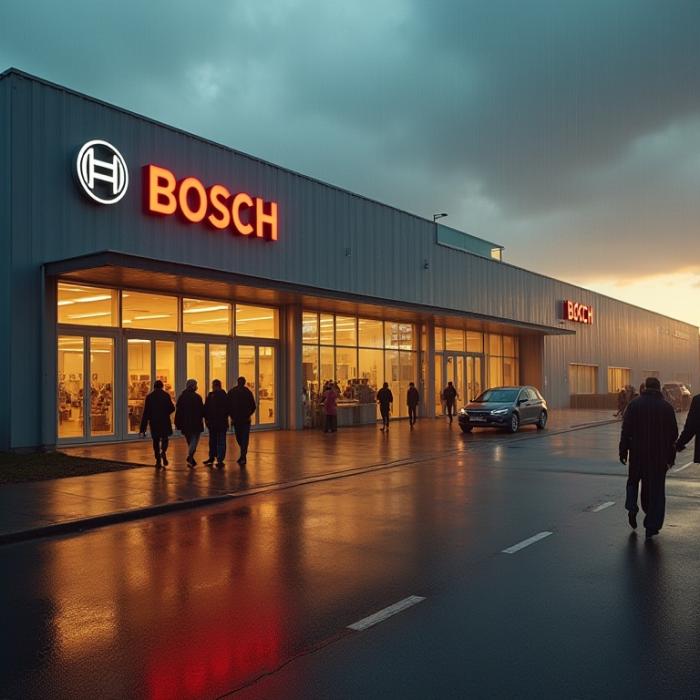 Bosch anunță concedieri masive: economii de 2.5 miliarde pe an