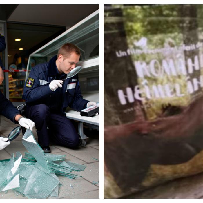 "Sigur sunt români". Doi spărgători din Austria au bătut patronul unui magazin și au lăsat un indiciu: o pungă cu "România neîmblănzită"