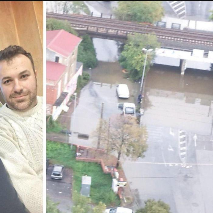 Un român a salvat un bărbat și pe fiica acestuia dintr-o mașină înghițită de ape, în Italia. "Toți filmau cu telefoanele"