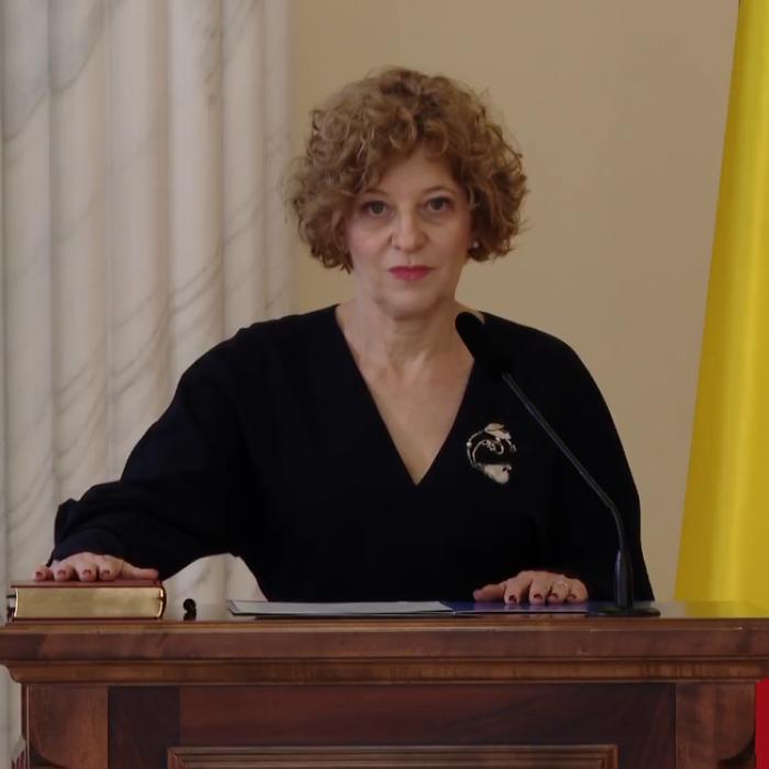Oana Gheorghiu, numită vicepremier de preşedintele Nicuşor Dan, a depus jurământul la Palatul Cotroceni